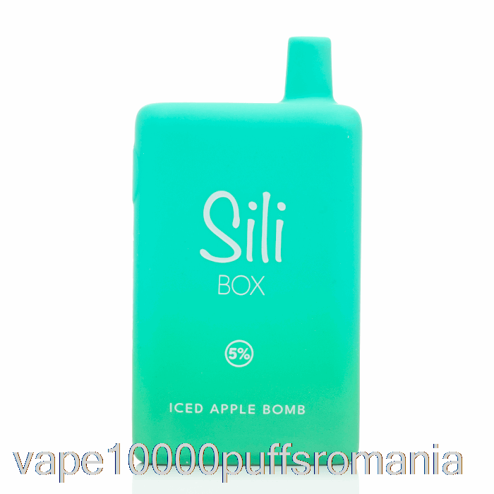 Vape Romania Sili Box 6000 Bombă Cu Mere Cu Gheață De Unică Folosință